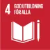FN:s globala mål 4: God utbildning för alla