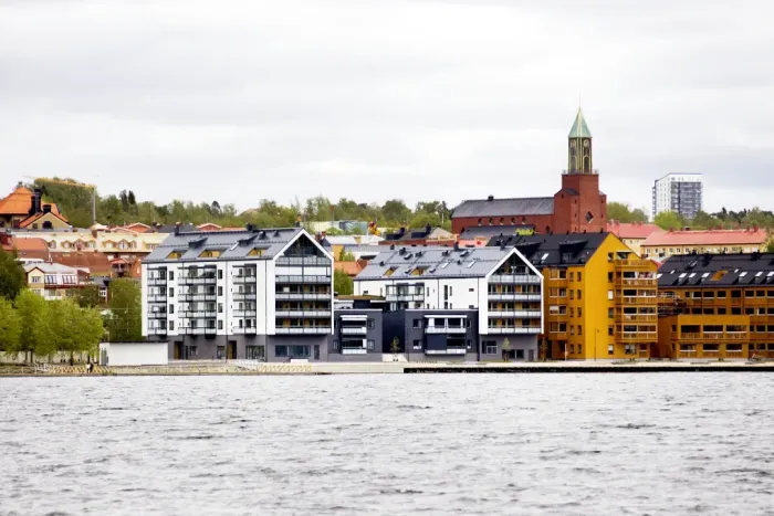 Storsjöstrand projekt – Jämtfasad